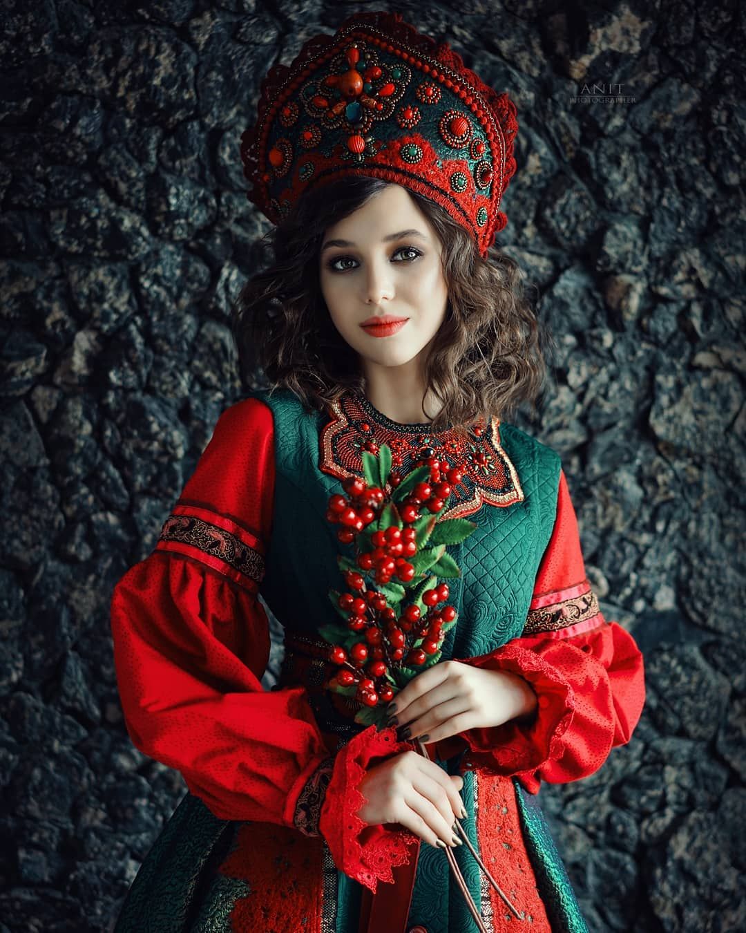 Nude girl Women in Slavic costumes in Amman