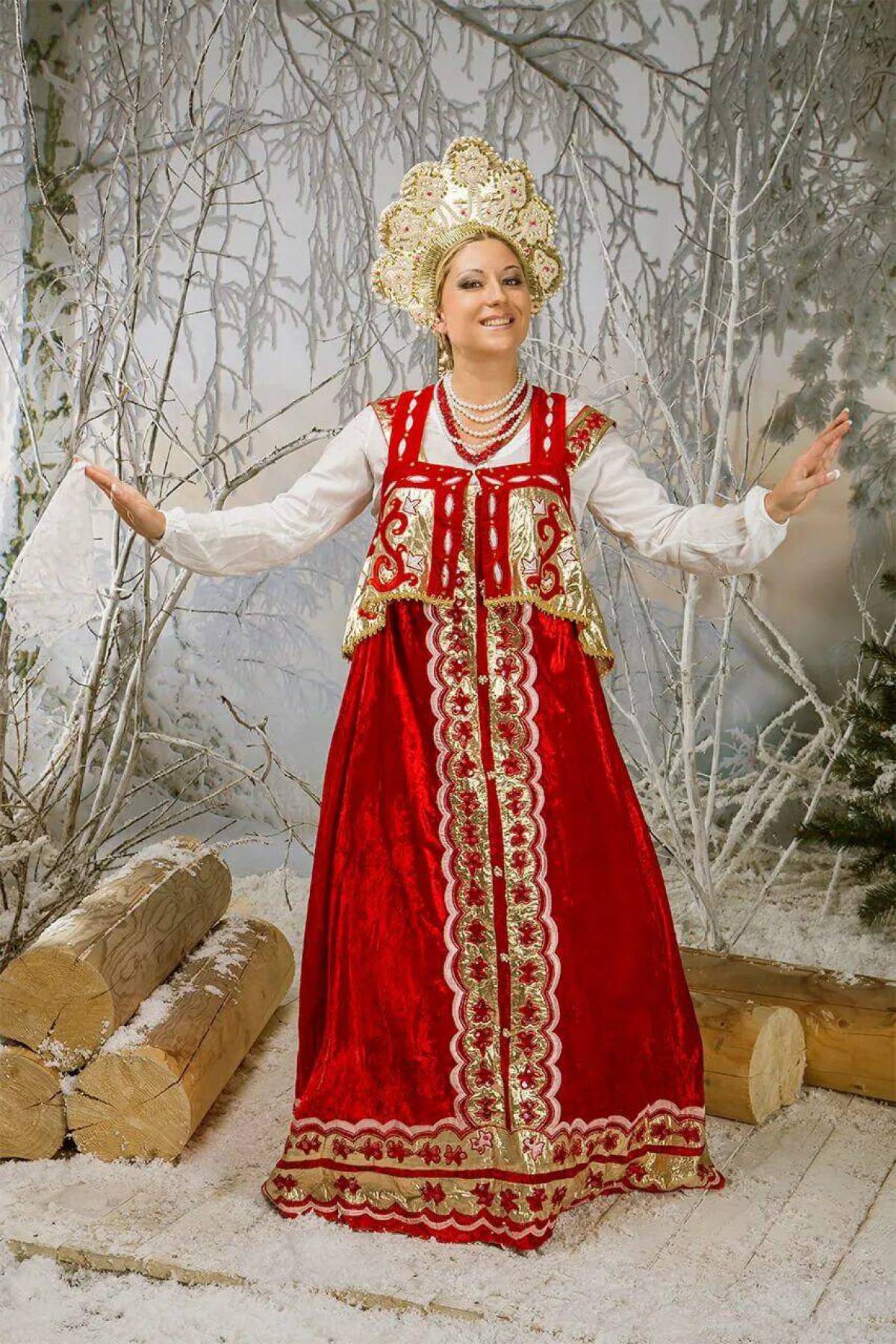 Girls in Slavic costumes in Amman